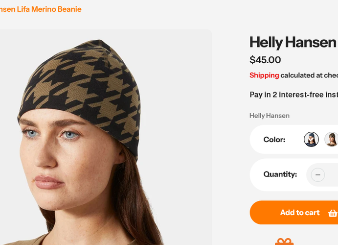 NEW Helly Hansen Unisex Adult Hh LIFA Merino Beanie