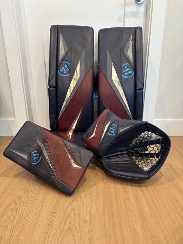 Sandra Abstreiter PWHL Montreal Warrior Alpha Surge Goalie Set