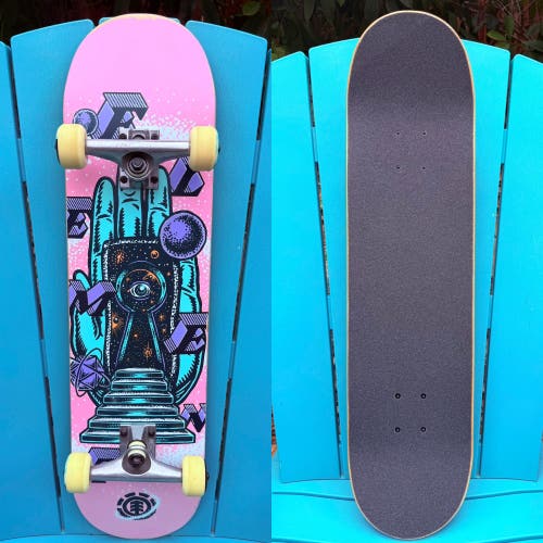 Element Skateboards Galaxy Gates Complete Skateboard  8.0” x 31.75” Gently Used