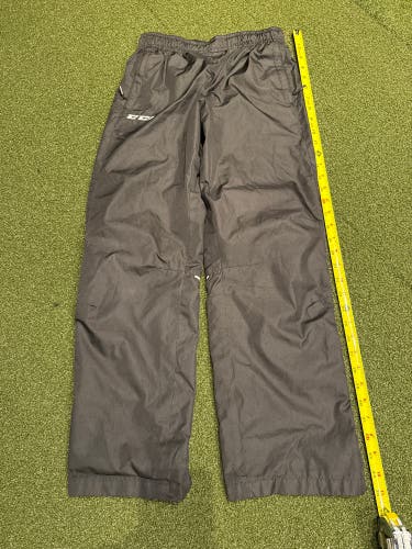 Black Kids Unisex CCM Locker Room Pants (Used) Youth Large