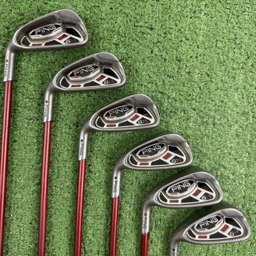 Ping G15 Iron Set 5-PW Black Dot Senior Soft Regular Flex Graphite Left Handed