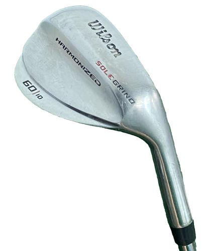 Wilson Harmonized Sole Grind Lob Wedge 60*10 RH Stiff Steel 35" Factory Grip