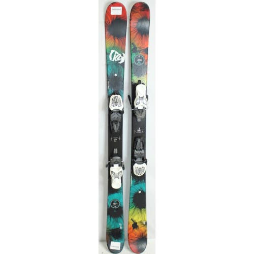 K2 Missy Twin Tip Junior Skis with Bindings - 129 cm Used