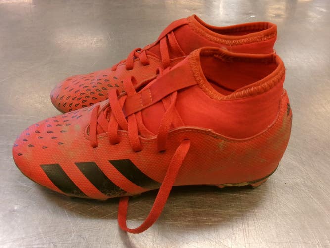 Used Adidas Soccer Cleats Red Junior 02.5 11339-S000206910