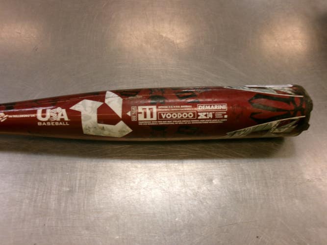 Used Demarini VODOO ONE BB/SB USA 2 5/8 Bat 31" 11339-S000206933