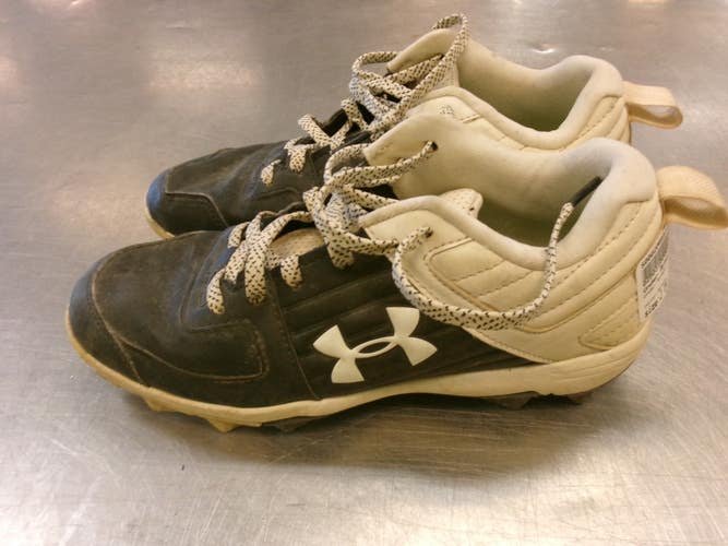 Used Under Armour LEADOFF BB/SB Cleats Black Junior 04 11339-S000206937