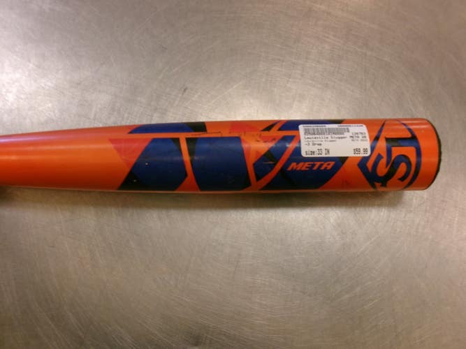 Used Louisville Slugger META 2022 BB/SB High School -3 Bat 33" 11339-S000206969