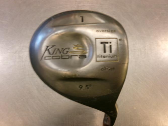 Used Cobra TITANIUM OFFSET Mens Driver RH 9.5 Degree 11339-S000206930