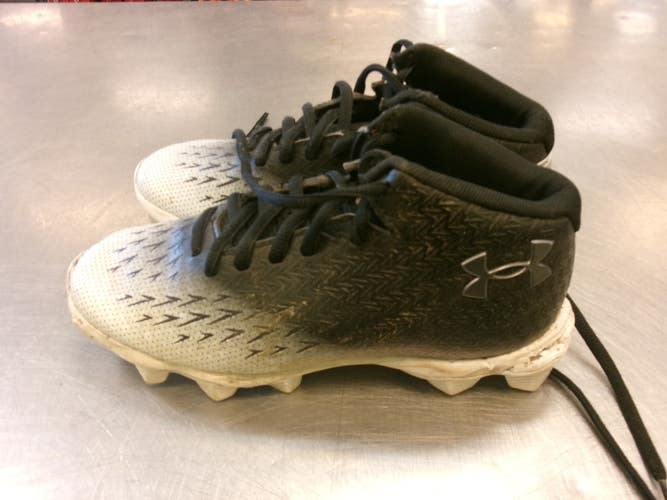 Used Under Armour Jr FB Cleats White Junior 03 11339-S000206943