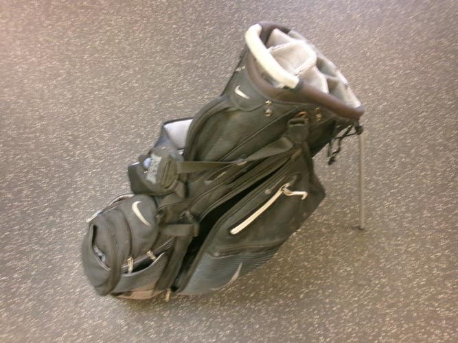 Used Nike STAND BAG Mens Stand Bag Black 11339-S000207308