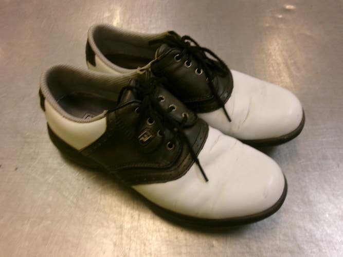 Used FootJoy (Already In As Foot Joy) Mens Golf Shoes Tan Senior 6 11339-S000207138