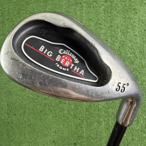 Callaway Big Bertha 2004 Sand Wedge SW 55 Graphite RCH Regular Flex 34.75