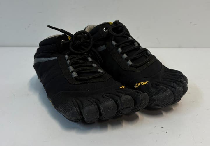 Vibram Five Fingers Black Unisex Barefoot Shoes EU 41 Men's 8 Women's 9