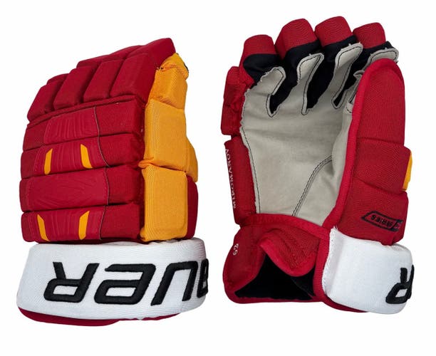 Bauer Pro Series Gloves 13" (New) - Calgary Flames - Daniil Miromanov - Short/Zero Cuff