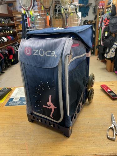 Zuca Figure Skating Roller Backpack Blue