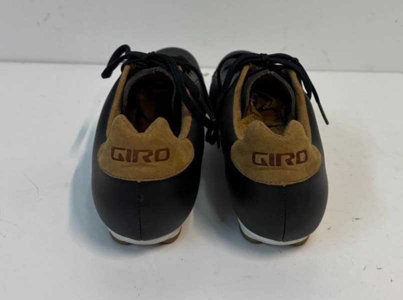 Giro Republic Perforated Black Leather Casual Cycling Shoes EU