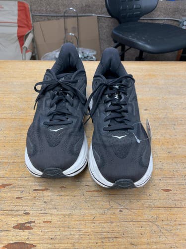 Hoka Clifton 9 Size 11D Black Running Shoes