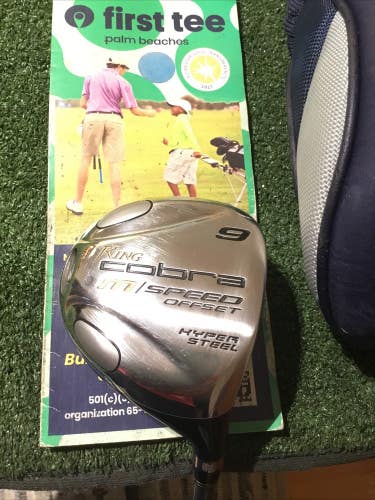 King Cobra Ladies M/Speed Offset 9 Fairway Wood Bassara 45g Graphite 40.5 *VGC*