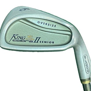 King Cobra II Senior Oversize 6 Iron Men's RH IQ Graphite 38" Nice Factory Grip