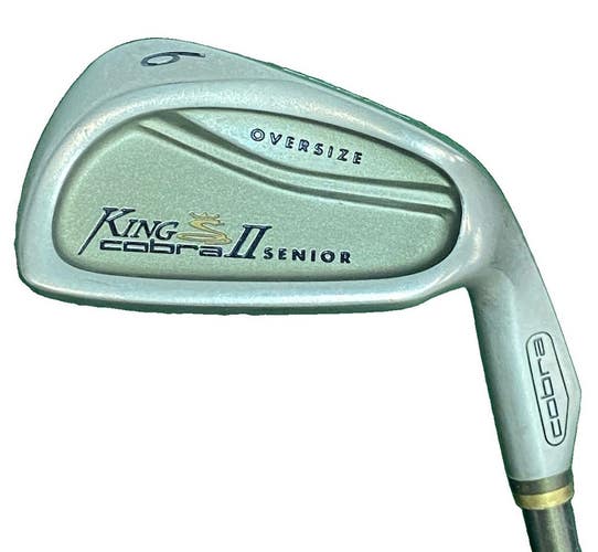 King Cobra II Senior Oversize 6 Iron Men's RH IQ Graphite 38" Nice Factory Grip