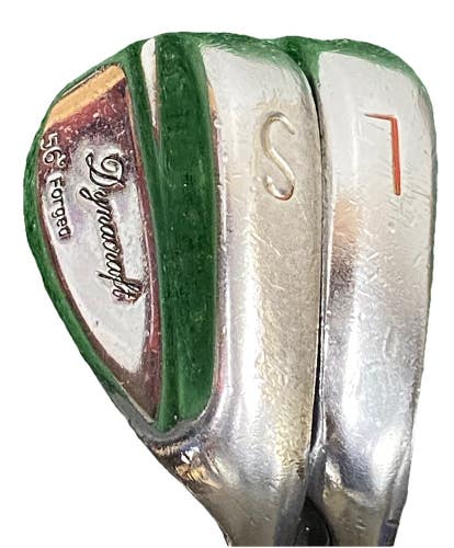 Dynacraft Handmade Forged Wedge Set SW,LW S300 Dynalite Stiff Steel RH New Grips