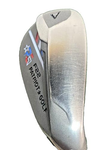 Patriot Golf F22 A Gap Wedge 52* Stiff Steel 35" RH Great Condition Nice Grip