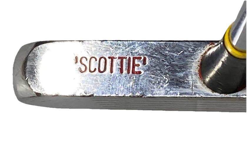 MacGregor Reg 437 Junior Two-Way Putter Engraved "Scottie" RH LH Youth Steel 26"