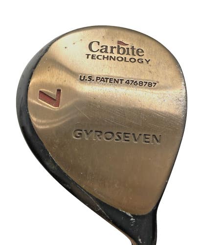 Carbite Technology Gyroseven BeCu 7 Wood 21* RH Ladies Graphite 41" Nice Grip