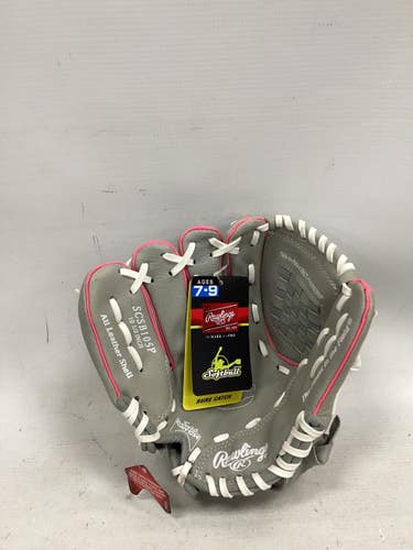 Used Rawlings SURE CATCH BB/SB Glove LH Throw Grey 10 1/2" 11851-S000053371
