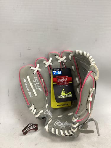 Used Rawlings SURE CATCH BB/SB Glove LH Throw Grey 10 1/2" 11851-S000053370