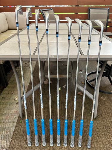 Custom Men's 2025 TaylorMade P790 5i-9i and Vokey SM11 44, 50, 56, 60 Left Hand Iron Set Stiff Flex