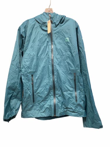MEC Rain Jacket Men's Medium Blue