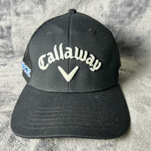 Callaway Chrome Tour Odyssey Ai Smoke Golf Hat Black Mesh Snapback Cap