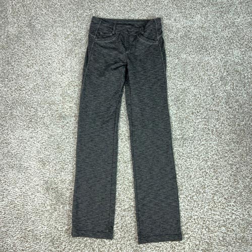 KUHL Pants Women 6 Gray Hiking Stretch Straight Leg Active Outdoor Trousers Gorp