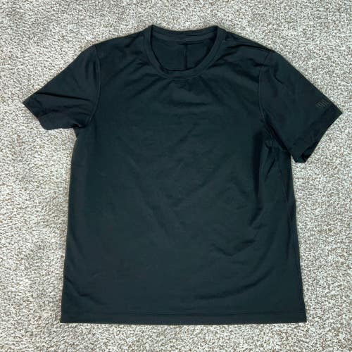 Lululemon Shirt Mens Small Black Activewear Performance Tee Casual Workout Gym