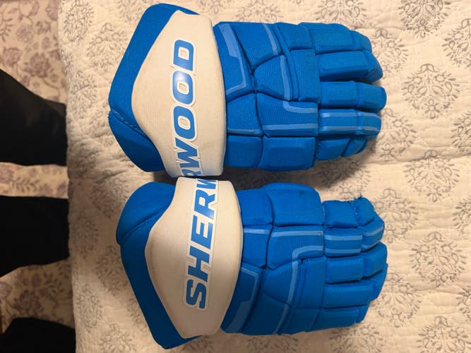 Sher-Wood Code Encrypt Pro Gloves 14" Pro Stock (Used)
