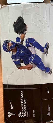 Blue Nike Diamond Elite Kobe Catcher's Set (New)