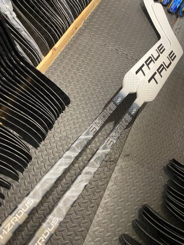 2 Pack New True Hzrdus Smoke Goalie Stick Radkov 26”