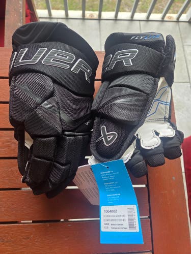 Bauer Vapor Flylite Gloves 13" (New) all black