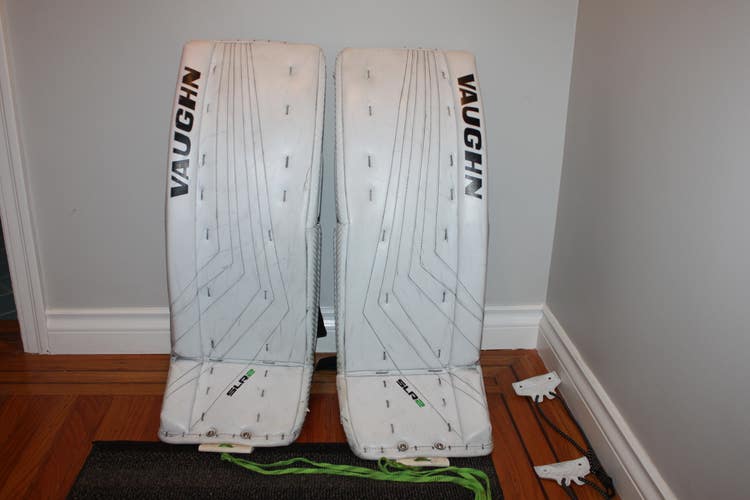 32+2 -Senior Vaughn Ventus SLR2 Pro Goalie Leg Pads (Used)