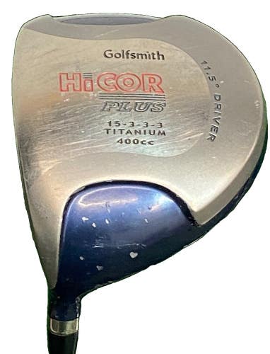 Golfsmith Hi-COR Plus 400cc Ti Driver 11.5* LH 50g Aerotech Regular Graphite 45"
