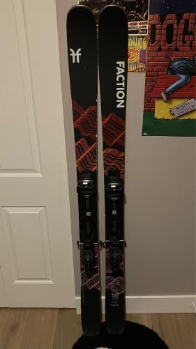 2022 Faction Prodigy 2 177 cm All Mountain Skis With Adjustable Bindings