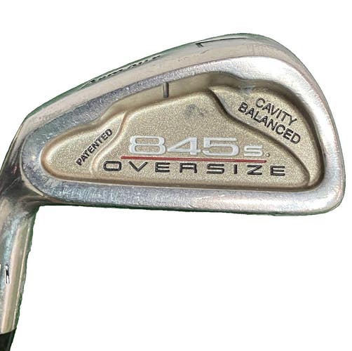 Tommy Armour 845s Oversize 7 Iron LH +1 Tour Step 3 Stiff Steel 38" New Mid Grip