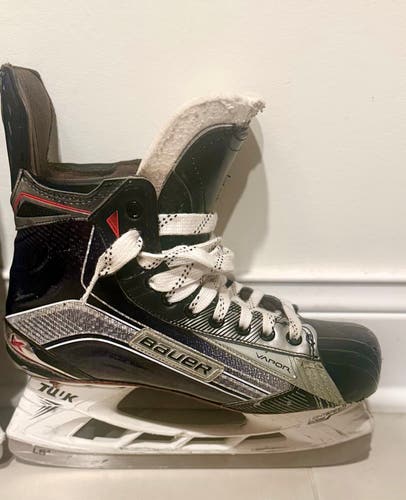 2015 Bauer Vapor 1X Hockey Skates Extra Wide / High Volume Width Pro Stock 8.5 (Used)