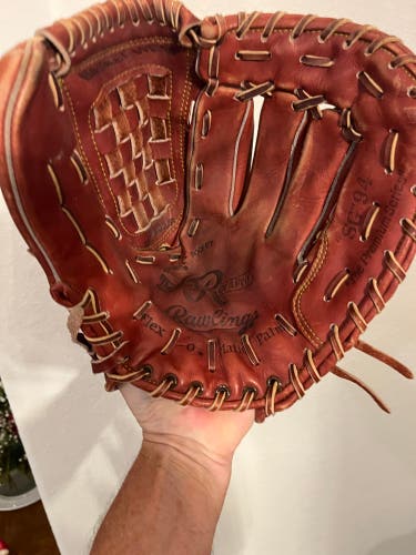 1996 Rawlings Premium Series RH Infield Baseball Glove 12" (Used)
