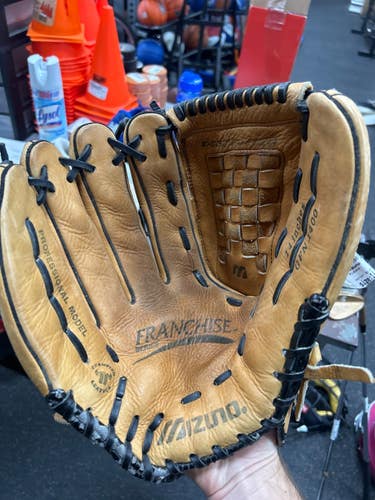 Used Mizuno FRANCHISE BB/SB Glove LH Throw Brown 14" 11337-S000498240
