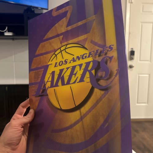 LA Lakers 3D Poster