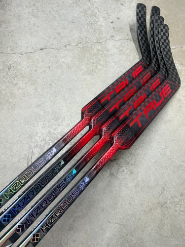 4 PACK True HZRDUS 9X4 Regular Goalie Stick 25.5" Paddle NHL Pro Stock (New)