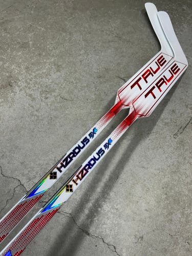2 PACK True HZRDUS 9X4 Regular Goalie Stick 25" Paddle NHL Pro Stock (New)