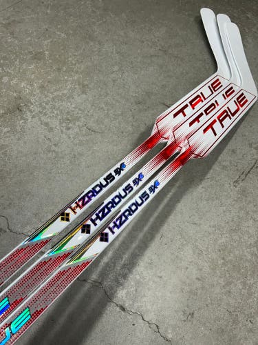 3 PACK True HZRDUS 9X4 Regular Goalie Stick 25" Paddle NHL Pro Stock (New)